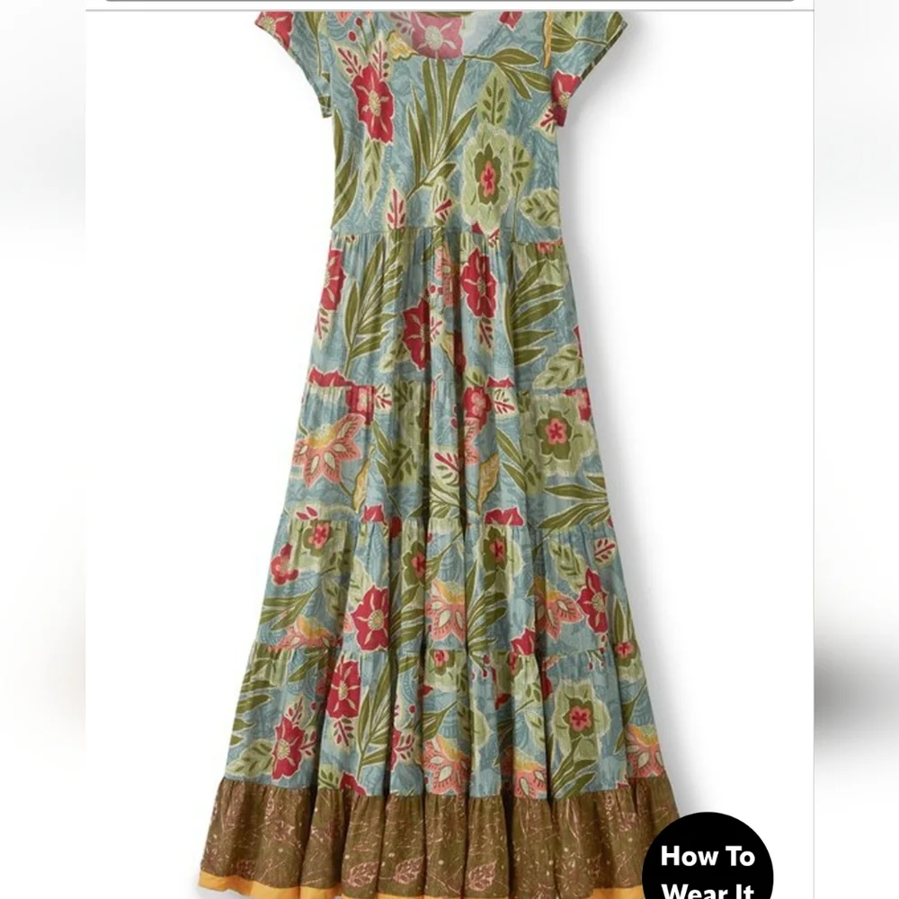 Brand New! Kara Dress In A Colorful Floral Design. - Picture 6 of 8